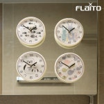 국산 플라이토 디자인 화장실 욕실 흡착 방수시계