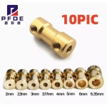 10PCS D9 L20 황동 모터 6 X 6