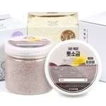 신안함초닷컴 3년묵은신안천일염 톳 가는 소금 - 300g 답례품 선물세트 8개