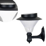 MIREU 야외조명 정원 펜션 태양광충전 쏠라벽등 WARM 32LED