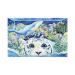 600피스 - 면사자 백호 아름다운 홈데코 먼지 플라스틱 수족관 제로 보관 세계 1 플라스틱 퍼즐 액자 연회색 600매 H2394