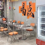 홍콩 스타일 식당 분식집 테이블가정식탁 포차 체어