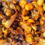 다복이네 연변식 마늘지볶음 새콤하고매콤한 맛 1개 500g