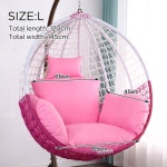 행잉의자 쿠션 흔들의자 방석 1개 해먹 분리세탁 은회색 두꺼운 대형