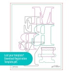 스펠바인더스 컬러 믹스 메리 프레스 플레이트 메탈