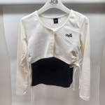 제이씨비 JCB 애플핑크 HC06 셔링장식 가디건 나시세트 APXPU104GSI 37280313