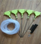 버섯 침봉기 바늘 주입기 재배 주수기 느타리 표고 합금 바늘 5m 튜브 추가 1개