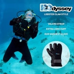 H2ODyssey 2Odyssey 6 에스키모 다이빙 글러브 미튼 - 다이빙용 손난로 장갑 Medium