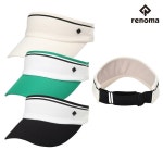 레노마골프 여자 솔리드 탄력밴딩 썬바이저 RWACO 6886