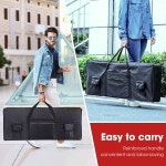 Monkeysell 61 키 키보드 케이스 키보드 가방 40 2 x17 3 x5 9 휴대용 방수 키보드 휴대용 케이스 3개 포켓 61개의 키보드 커버