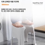 낮은 재래식 간이 변기 쪼그려앉는 임시 공원 화장실 싱글 쿠션 신규