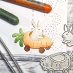 동물 꽃 식물 금속 절단 다이 스크랩북 종이 공예 수제 앨범 카드 펀치 엠보싱 템플릿 부활절 1 dies H0917