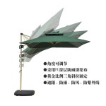 야외용 캔틸레버 걸이식 파라솔 KG 원형 차양 방수 그늘막 물탱크 대형 사면 남는 1 사면 남는 법