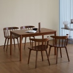 베스트리빙 베스트리빙 루빈 라운드 안나 4인 원목 식탁세트 의자4