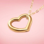 골드앤 골드앤 골드앤 러브픽 목걸이