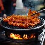고덕 불고기 직화 돼지 한돈 숯불 석쇠 250g 고추장 간장