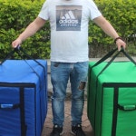 대형 배달 도시락가방 100L 대용량 신선 음식 유지 하나 35L레드42 25 32