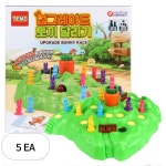 바니랜드 바니랜드 바니랜드 업그레이드 토끼 달리기 보드게임 혼합색 1개