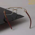미니멀리스트 세련된 투명 안경 멋진 사각형 프레임 여성 렌즈 Oculos
