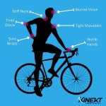 자전거 핸들바용 KINEKT 서스펜션 스템 - 어깨와 목의 편안함을 높이기 위해 도로 자갈 전기 자전거의 충격 흡수 조절 1 Length