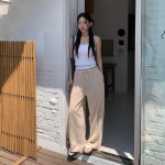 다잇템 여자 무지컬러 썸머 고무줄 마원단 넓은 팬츠 21757010 588872