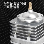 양식장 기포기 업소용 양식 연못 물고기 30W 6 구멍 기관 없는 공기석 ACO-001 18