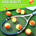 포일스월 30개 테니스 공 벌크 50 저압축 전환 연습 초보자용 2 56