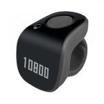 염주 스마트 반지형 카운트 108배 염불계수기 퍼플-9채널-야광-충전형