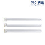 우리조명 우리조명 장수램프 삼파장 PL 36W 3개 전구색 연한노랑색 3개