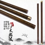 수련 스틱 무술 쌍절봉 장봉 스테인리스 태극권 막대 1개 기본 사이즈 원형 막대 길이 110 cm 지름 2 5