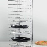 거치대 식힘 도우거치대 피자랙 스테인리스 업소용 선반 11단 건조대-높이 확장형