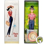 바비 Barbie Picnic Set Reproduction Label Doll 2005 Mattel J4260
