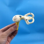 인체구조 교육보조도구 모형 달팽이관 세반고리관 인체 귀세관 단일