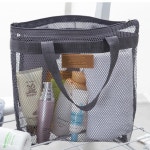 클로버플러스 매쉬타입수영장가방 목욕 메시 사우나 메쉬 비치백 목욕가방