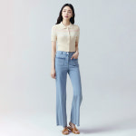 잇미샤 스트라이프 카라 가디건 ITO7ZCD700