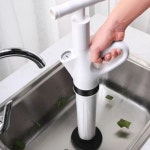 쿨샵 펌프 일체형 변기뚫어 싱크대 압력뚫어뻥 변기뚫어 파워건