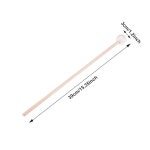 에너지 차임 실로폰 우드 블록 벨을 위한 나무 손잡이가 한 쌍의 글로켄스필 망치 하드 몰레 자일로폰 폴리머 스틱 1쌍