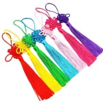 격자매듭끈 전통매듭 노리개 장신구줄 장식소품 격자매듭