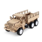 YO 풀백카 육공트럭 나무조립키트 우드프라모델 나무모형만들기 나무조립 3D퍼즐 TM569