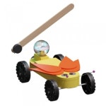 자석으로 가는 왕반딧불이 자동차