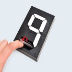 아트사인 숫자판 멀티 넘버 링 N2 4개입 8909 돌림판 회전 번호 현황판 표시