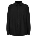 마미스헬퍼 마미스클로젯 여성 카라넥 스탠다드핏 옥스퍼드 긴발 남방 셔츠 블랙 INT-WBL-20602 P392079661