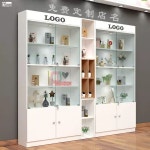 쇼케이스 선반 콘테이너 문 자물쇠를 제품 진열장 유리제 1 80 27 5 200