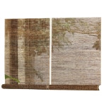 모 리개 가림막 모시 커튼 파티션 패브릭 린넨 창문가리개 가벽 너비 미터당 원단