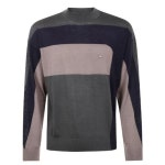 엠포리오아르마니 Emporio Armani 로고 자수 크루넥 스웨터 EM002423AF14199 F8083BLACKINKBLOCK TP944395078