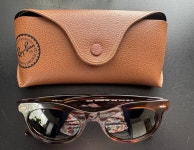 Ray-Ban Polarized WAYFARER OVAL 3R 53 22 NIB 선글라스 056262030882 2893886 16759692 RB2242 954