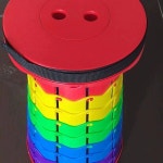 레인보우 접이식 의자 휴대용 블랙과 접의식 업그레이드형 풀 단 슬라이드