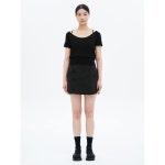 에잇세컨즈 스쿱넥 스트랩 반소매 풀오버 325551LY25