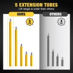 옐로우 재킷 4톤 포르타 파워 키트 유압 램 잭 푸셔 풀러 자동차 차체 프레임 도구 트럭 농장용 블로우 몰드 운반 보관 케이스 4 Ton