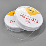 염주 비즈 공예 팔찌 만들기 DIY 투명 우레탄 줄 12m